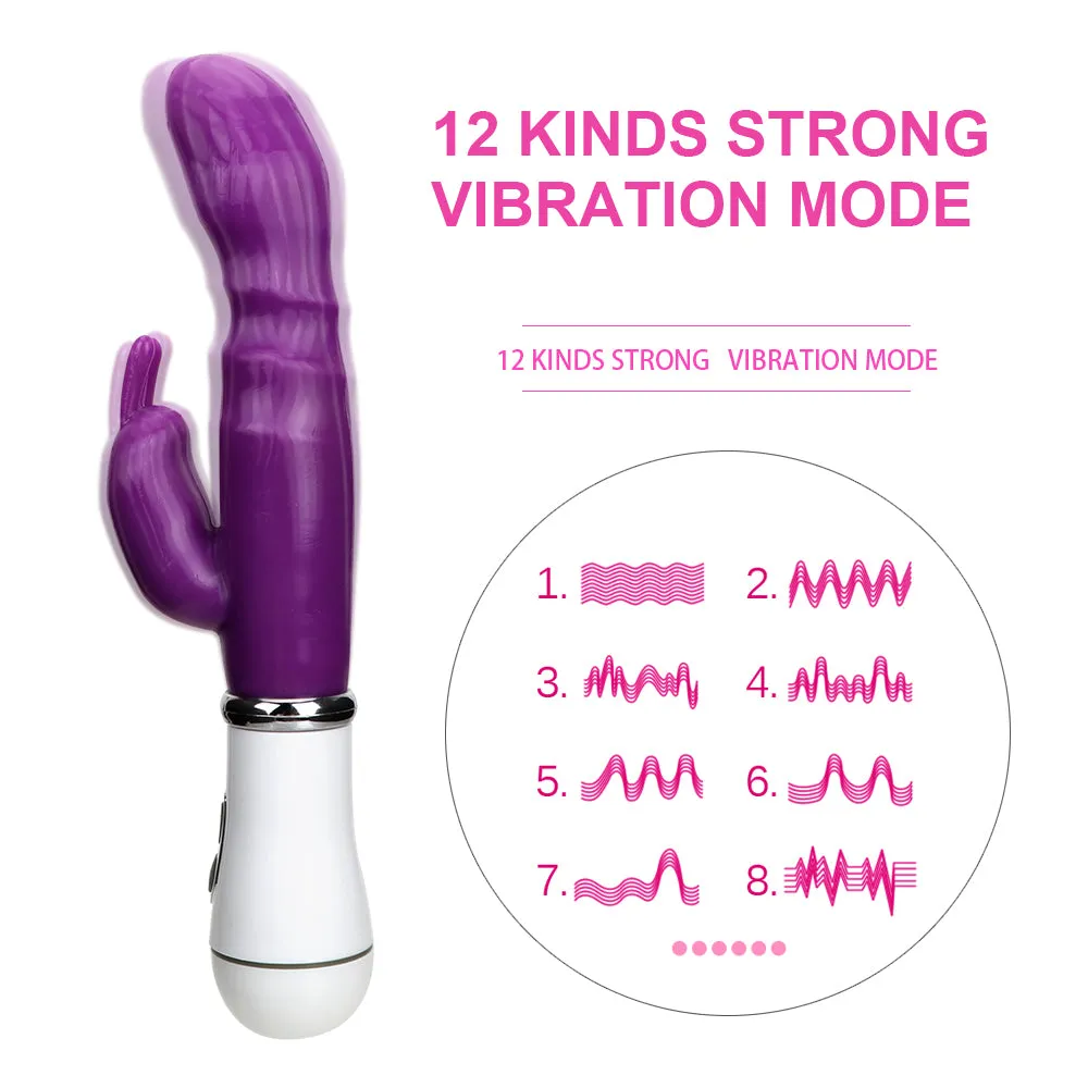 12 Speed G Spot Stimulator For Women Rabbit Vibrator