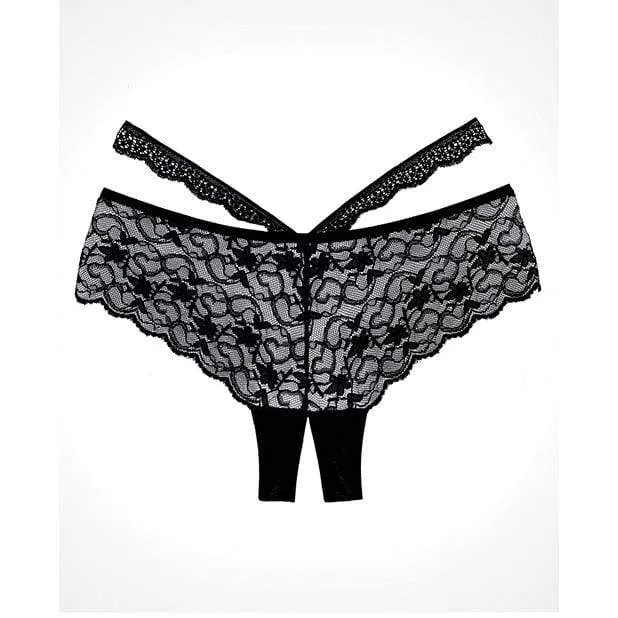 Allure Lingerie - Adore Heartbreaker Panty O/S (Black)