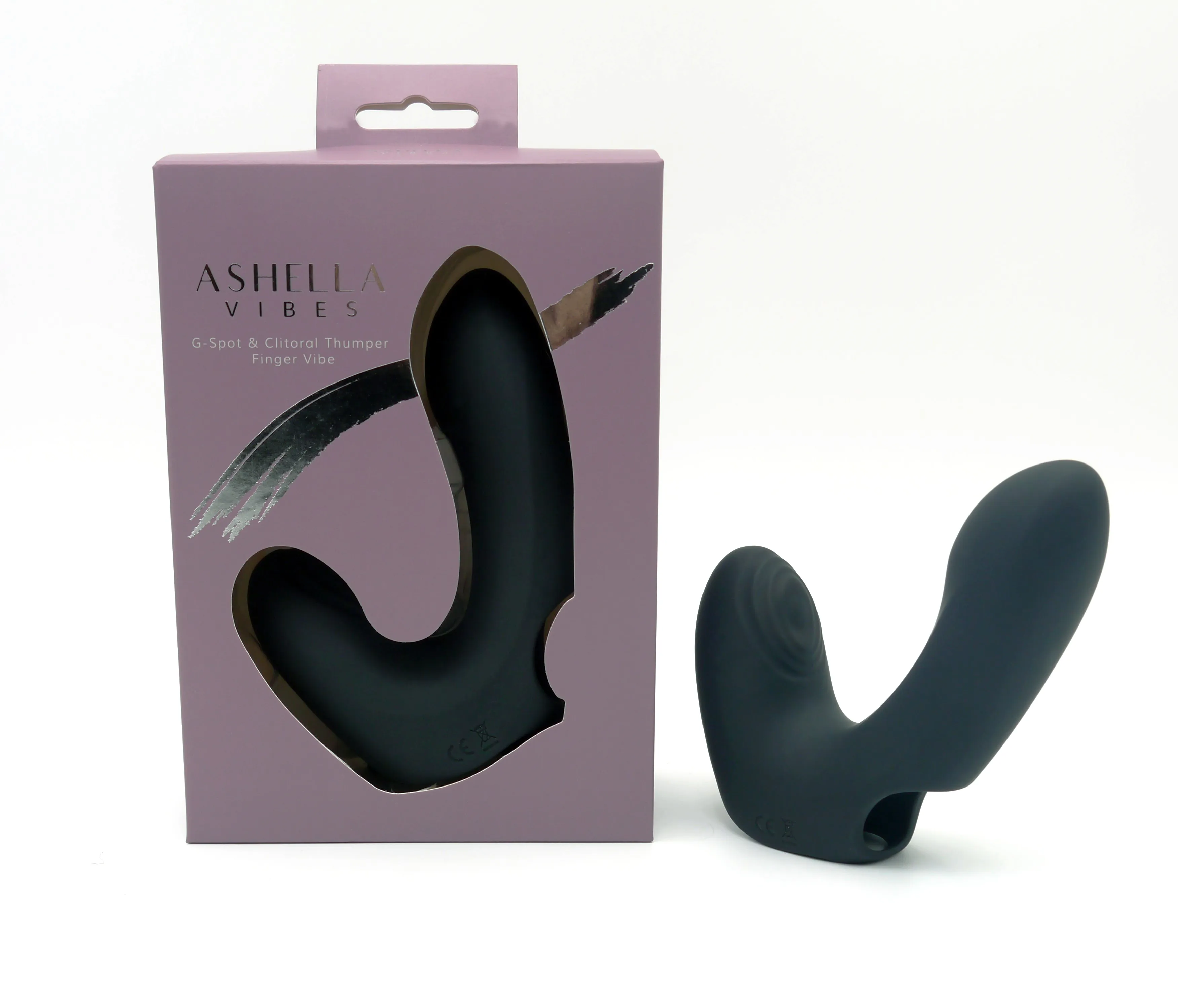 Ashella Vibes G-spot Clitoral Thumper Finger Vibe