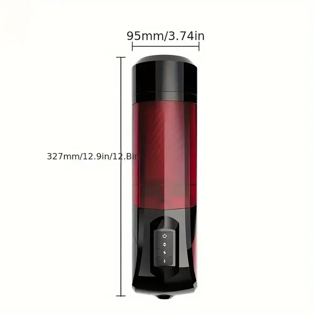 Automatic Smart Telescopic Rotary Vibrating Male Masturbator