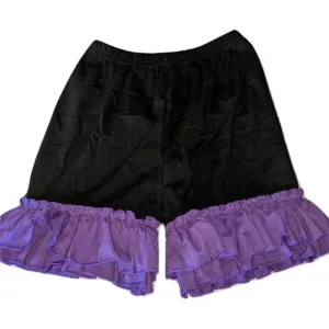 Black & Purple Shorts
