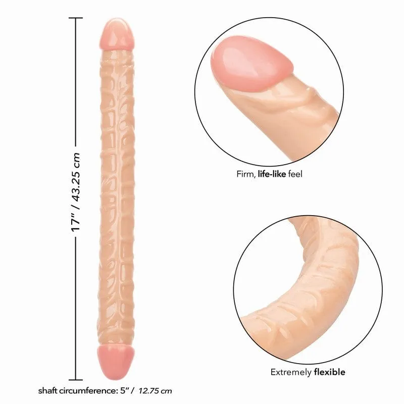 CalExotics Size Queen 17 Double Dong
