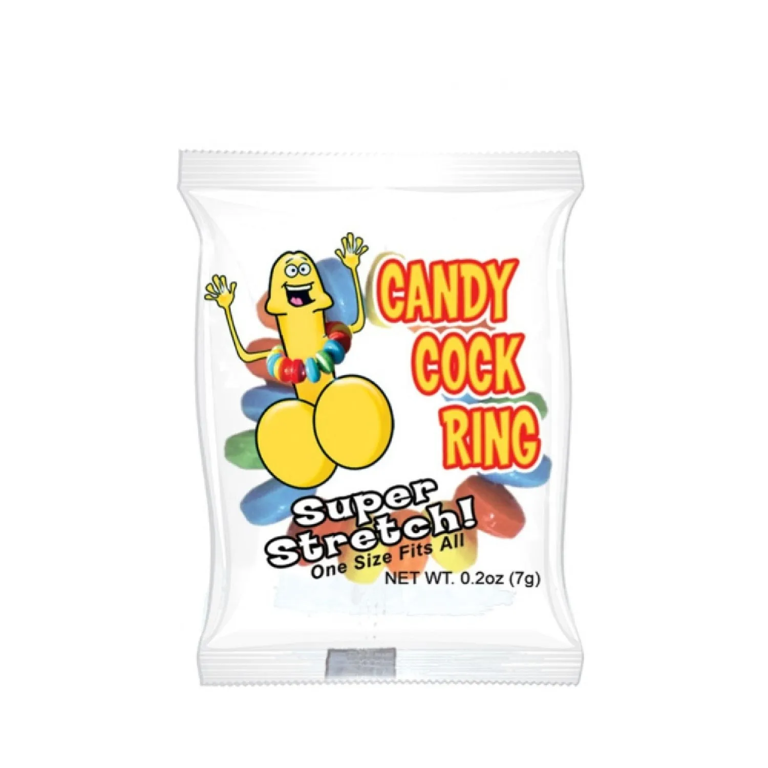 Candy Cock Ring - 50 Pcs/Display