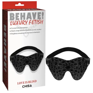 Chisa Love is Blind Blindfold BDSM Eye Mask Bondage Role Play Fetish Sex Toy