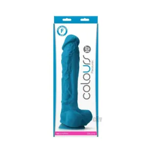 Colours Pleasures 10 Dildo - Blue
