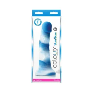 Colours Pleasures Yum Yum 7 Dildo - Blue