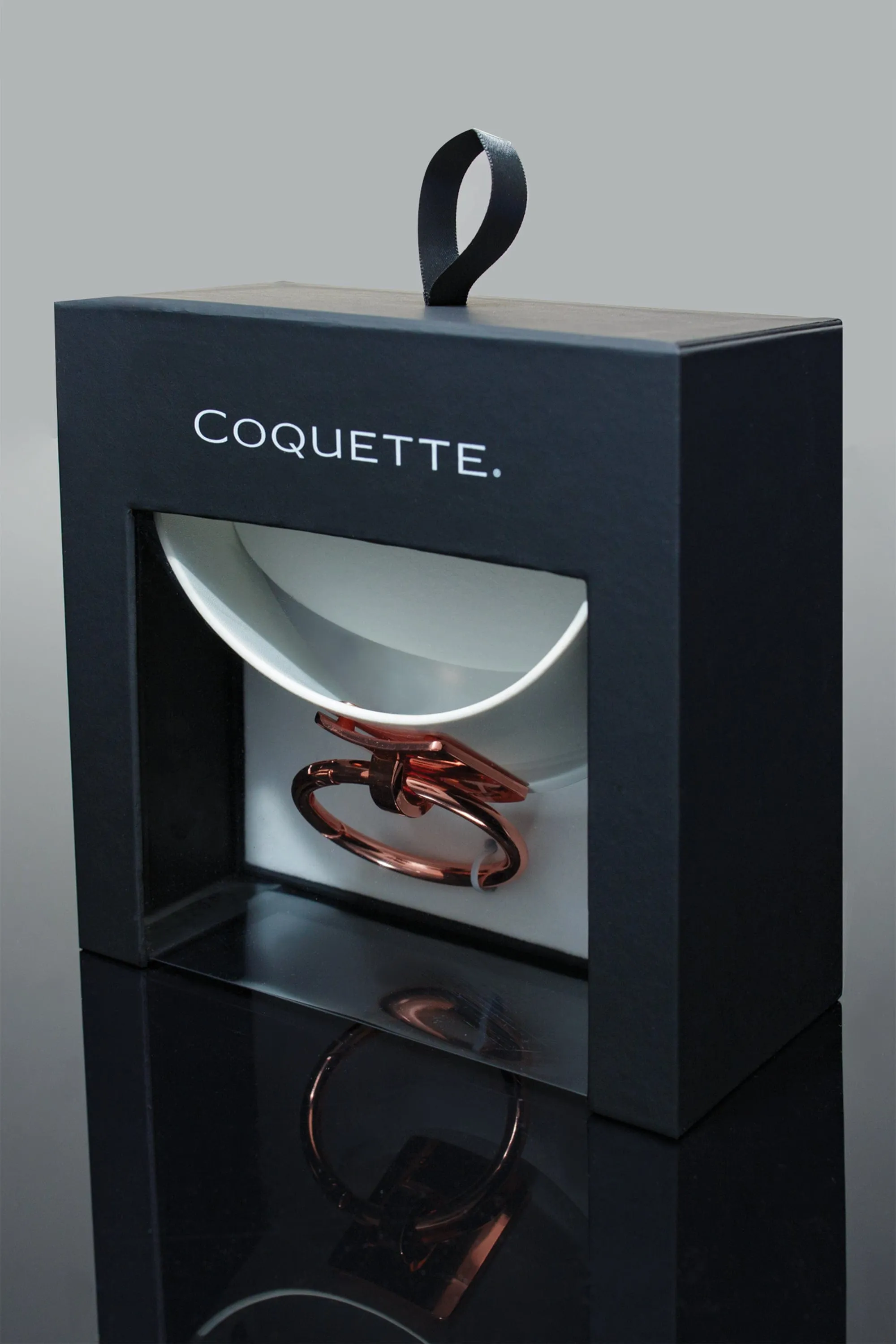 Coquette Vegan Leather White Collar