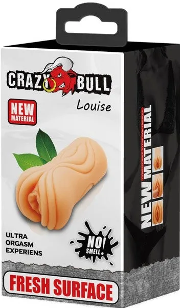 Crazy Bull Louise 3D Realistic Vagina Male Masturbator Stroker Pocket Pussy