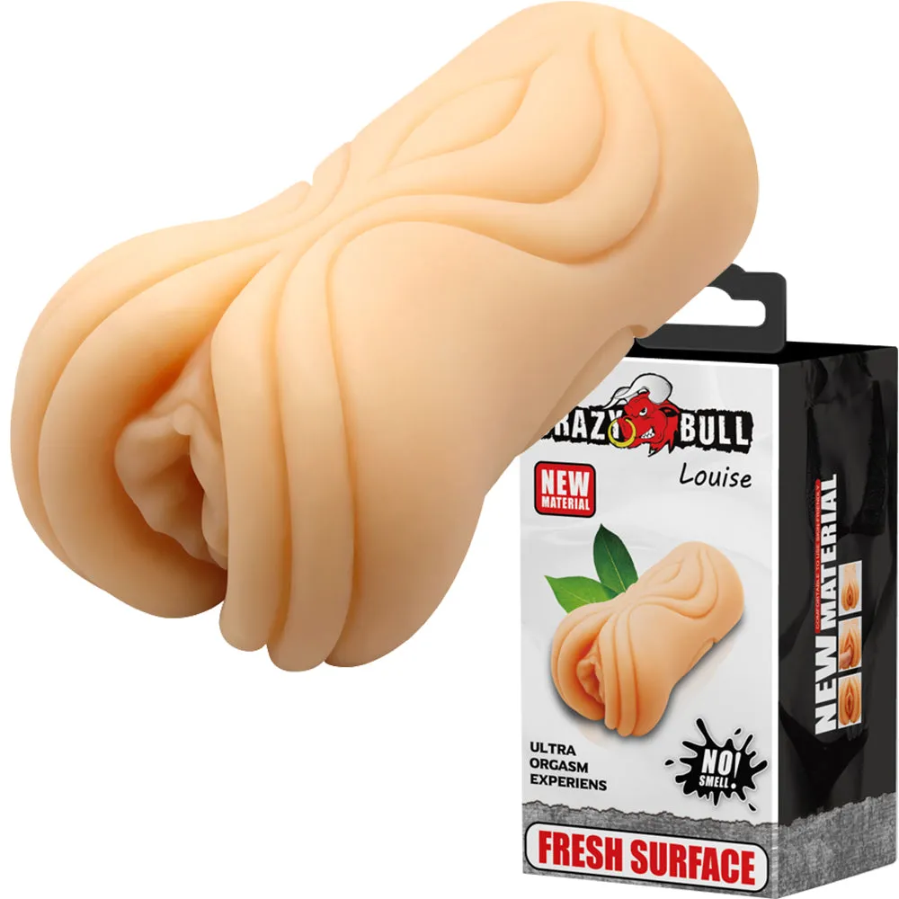 Crazy Bull Louise 3D Realistic Vagina Male Masturbator Stroker Pocket Pussy