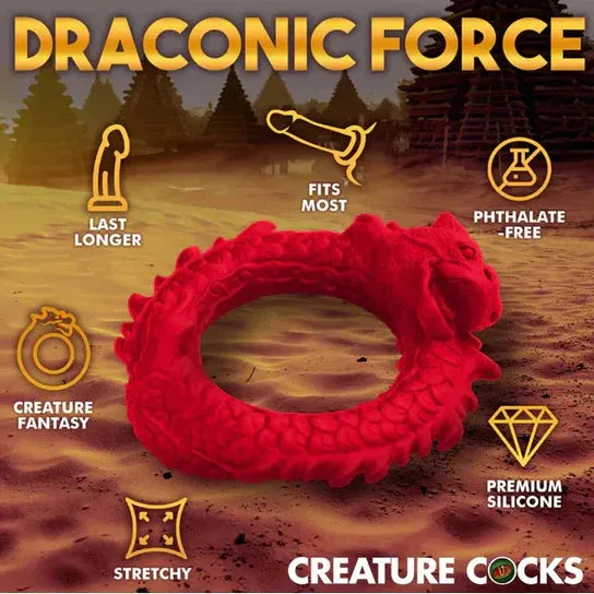 Creature Cocks Rise of the Dragon Cock Ring by XR