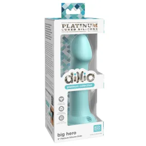Dillio Platinum Collection Big Hero 6 in. Silicone Dildo Teal