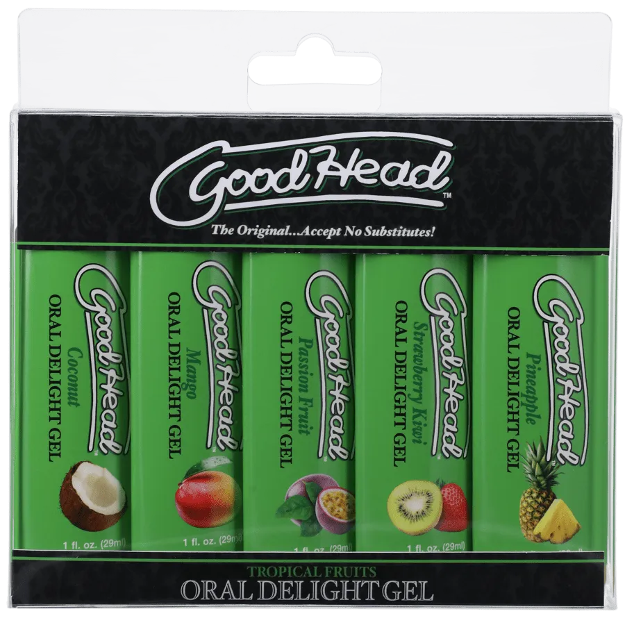 Doc Johnson Oral Delight Tropical Fruits 5 Pack