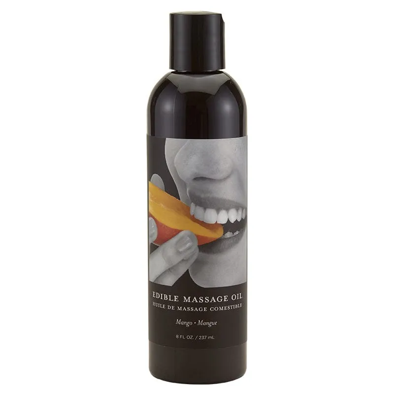 Earthly Body Edible Massage Oil 8oz
