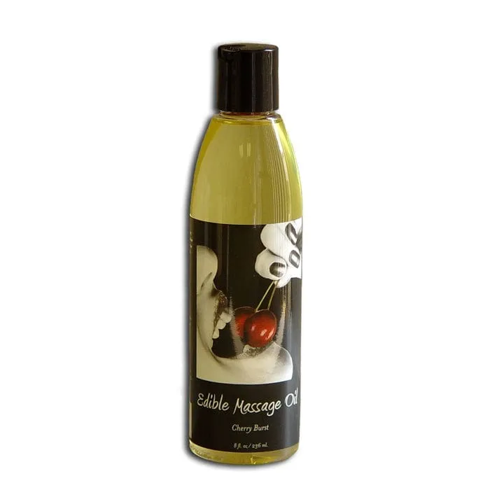 Earthly Body Edible Massage Oil 8oz