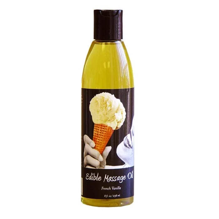 Earthly Body Edible Massage Oil 8oz