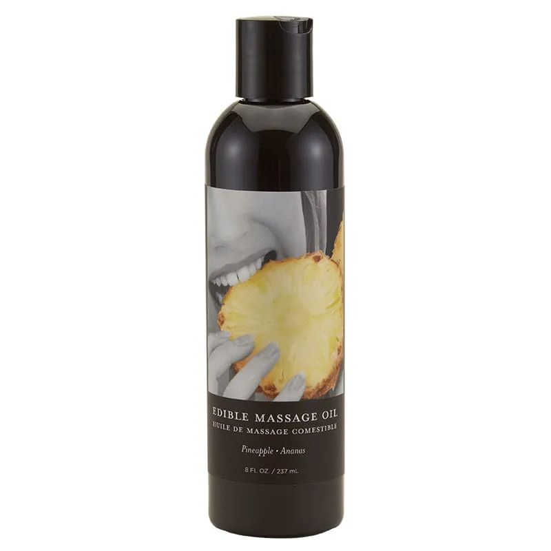 Earthly Body Edible Massage Oil 8oz