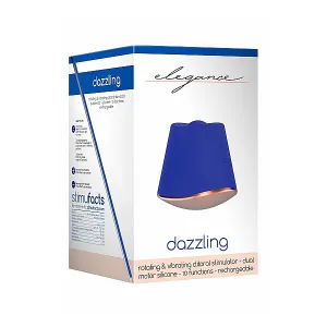 Elegance Dazzling Clit Stimulator - Blue