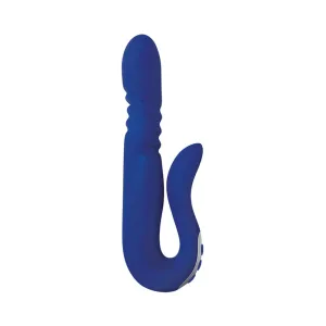 Eve's Deluxe Thruster Blue Rabbit Style Vibrator