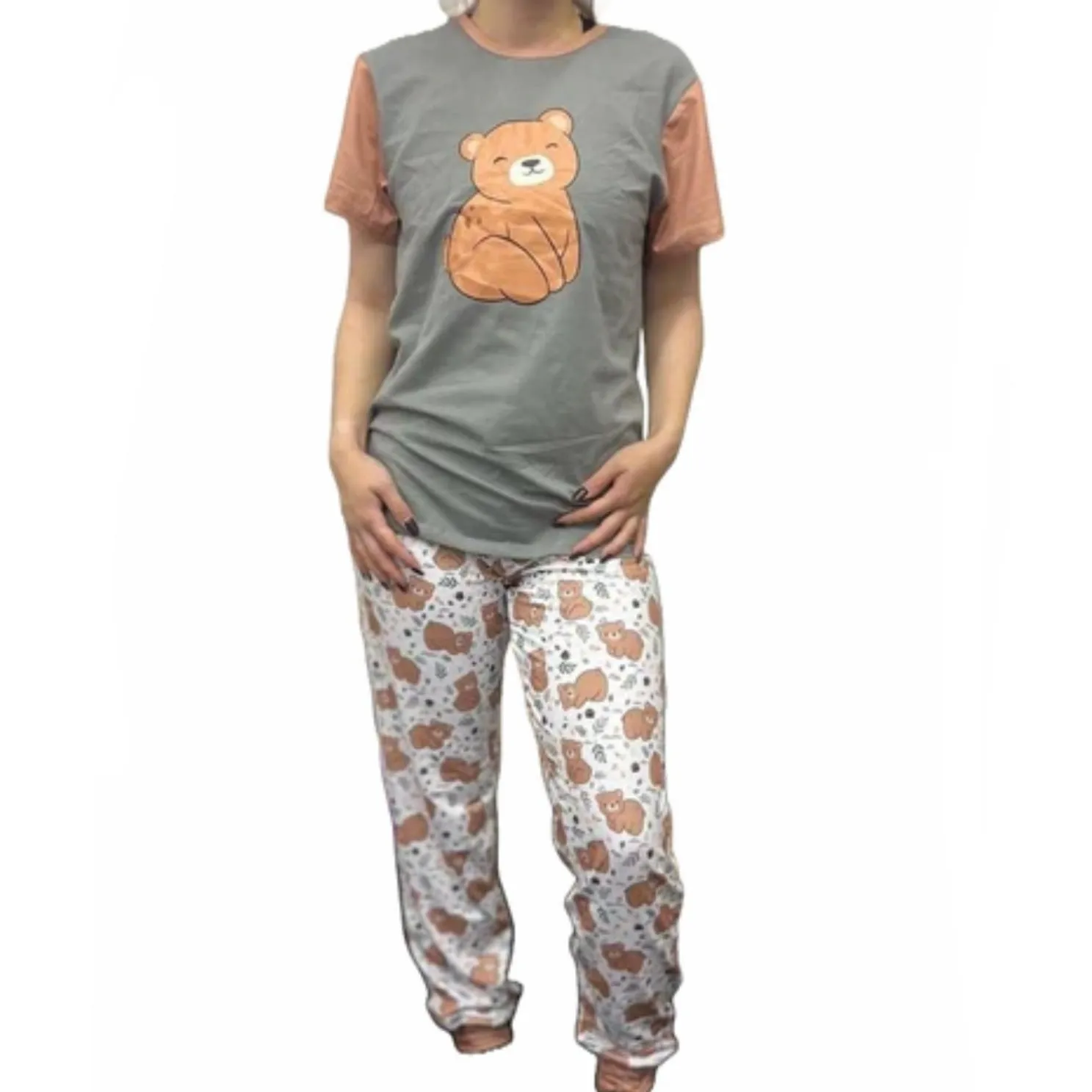 Fall Bear Pajamas Pants