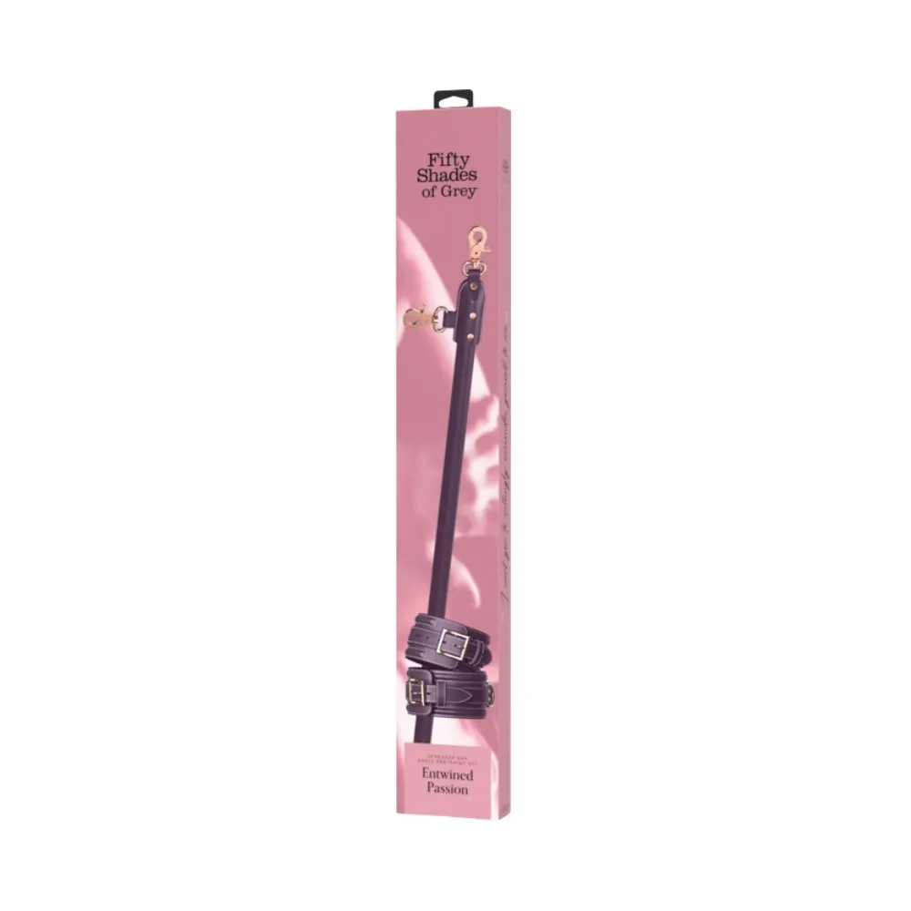 Fifty Shades of Grey Entwined Passion Spreader Bar and Ankle Restraint Set