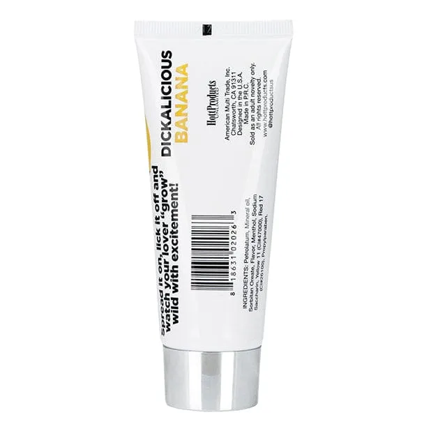 Hott Products - Dickalicious Intimate Flavored Arousal Gel 2oz (Banana)