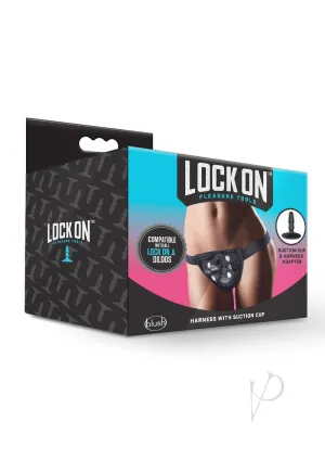 Lock On Strap On Harness Black(disc)