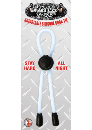Mack Tuff Adjustable Cock Tie Clear