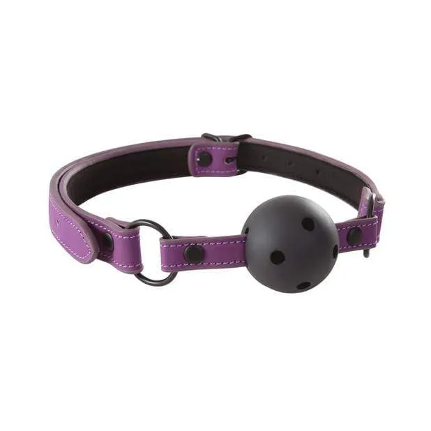 NS Novelties - Lust Bondage Ball Gag (Purple)