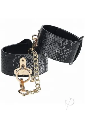 Ouch Florence Coll Leg Cuffs Black