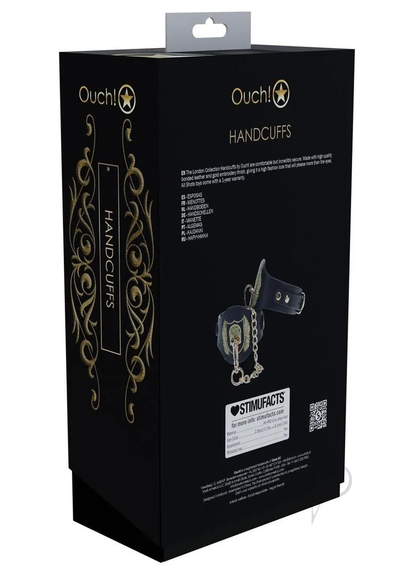 Ouch London Coll Handcuffs Blk