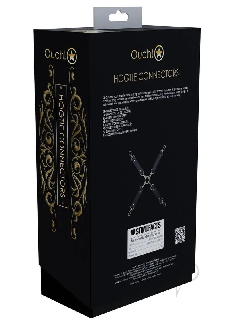 Ouch London Coll Hogtie Conn Blk