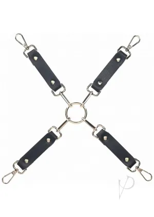Ouch Milan Coll Hogtie Conn Blk/red