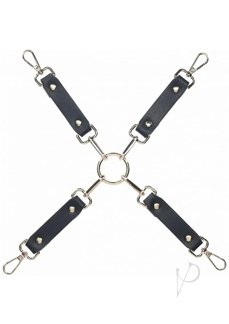 Ouch Milan Coll Hogtie Conn Blk/red