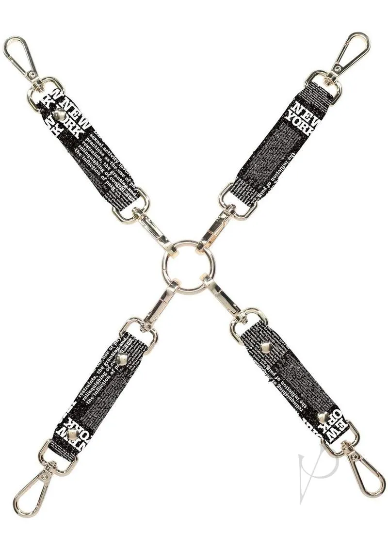 Ouch Ny Coll Hogtie Conn Blk