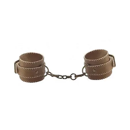 Ouch! Premium Bonded Leather Cuffs