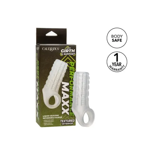 Performance Maxxâ„¢ Liquid Silicone Reversible Sleeve