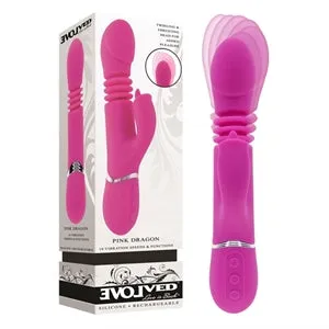 Pink Dragon Vibrator by Evolved