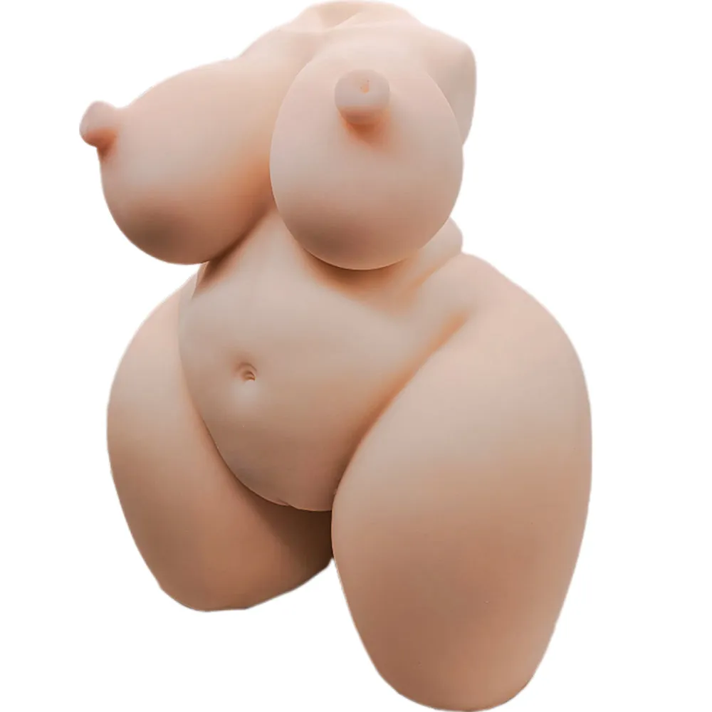 Realistic Life Size Fat Sex Doll Torso Huge Breasts Big Butt Male Masturbator