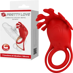 Rechargeable Vibrating Cock Ring Ruben