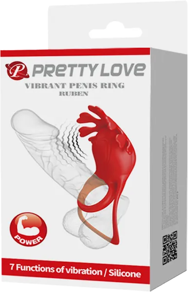 Rechargeable Vibrating Cock Ring Ruben