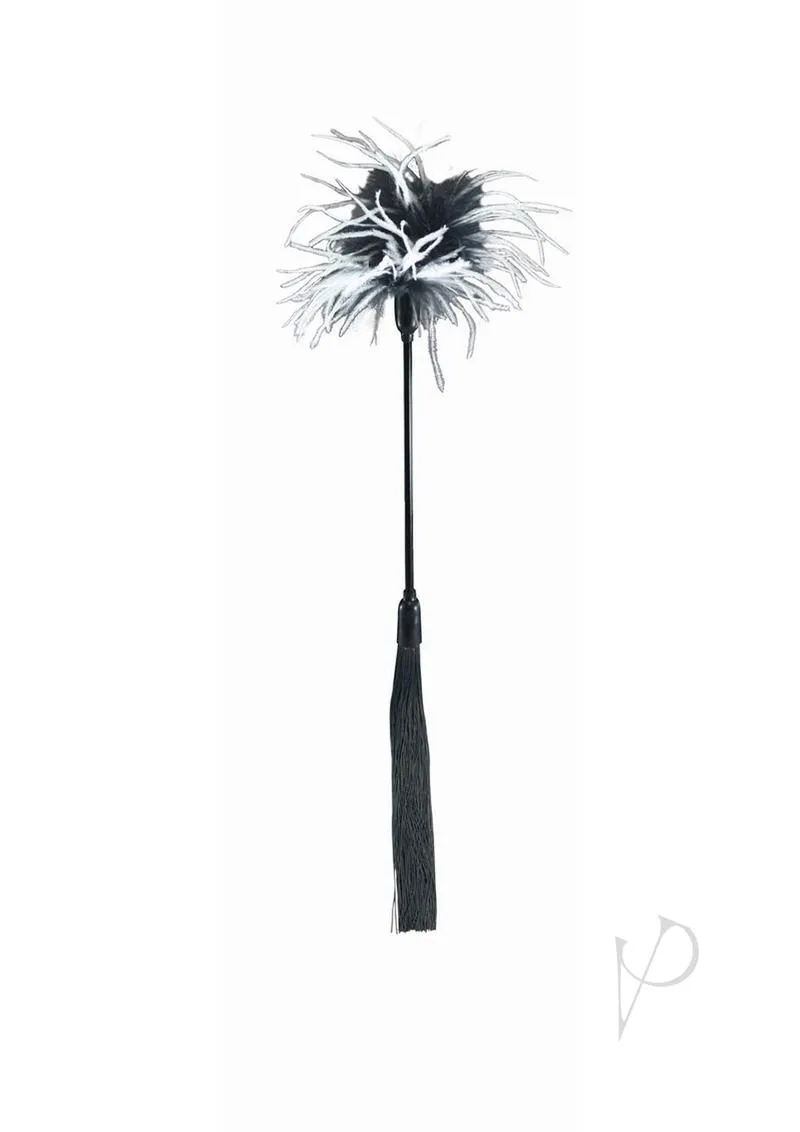 Sandm Whip and Tickle Black/white