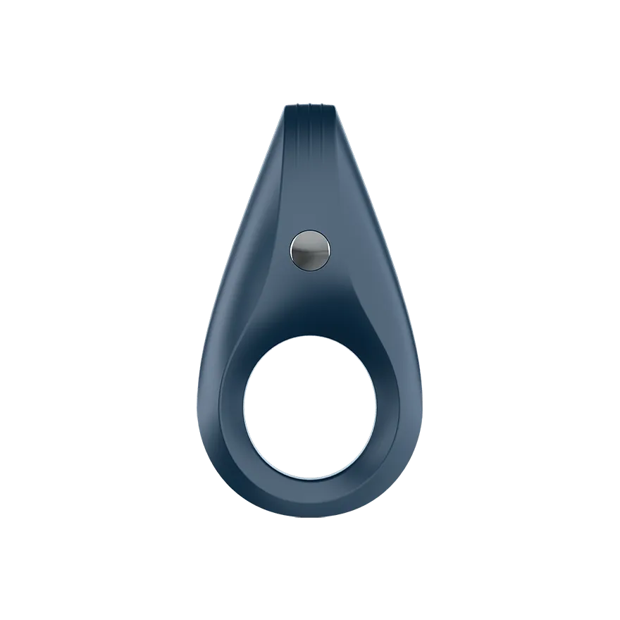 Satisfyer - Rings Plus Vibration Rechargeable Rocket Cock Ring (Dark Blue)