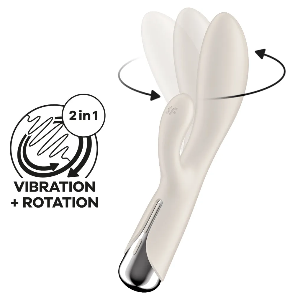 Satisfyer Spinning Rabbit 1 Rotating Rabbit Vibrator USB Female Vibe Sex Toy