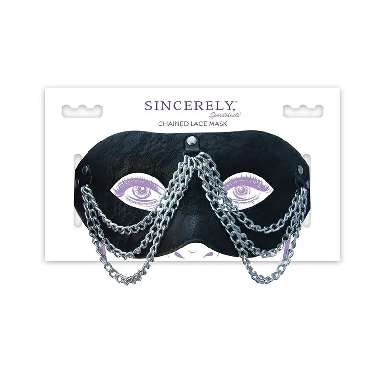 Sincerely. Sportsheets Chained Lace Mask
