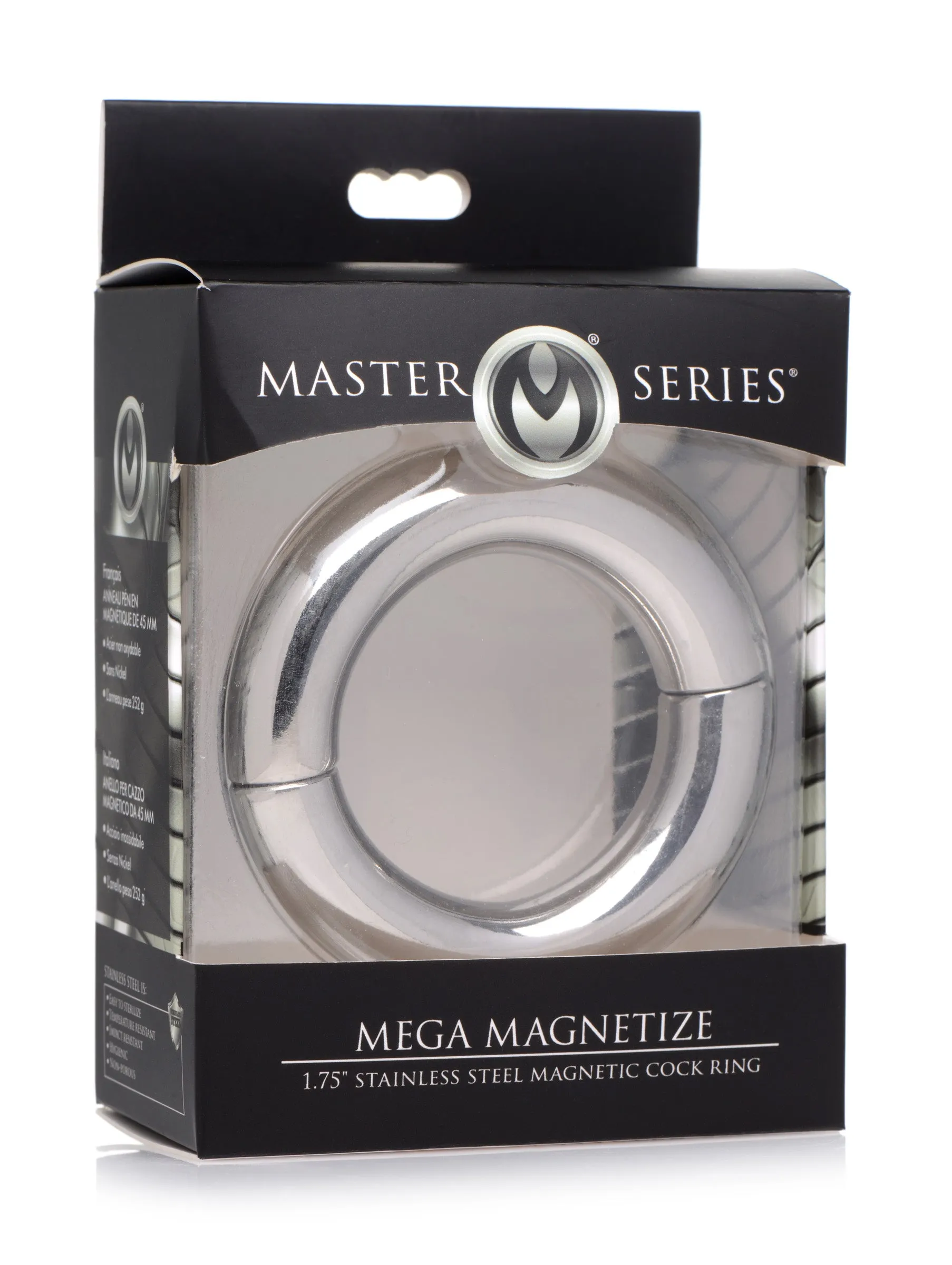 Stainless Steel Magnetic Cock Ring