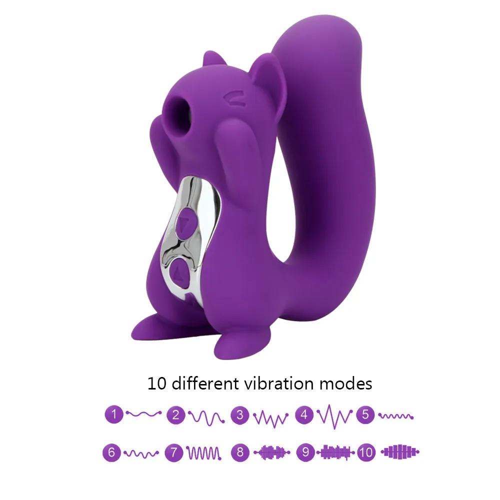 Tongue Vibrator Clitoris Licking Stimulator Nipple Sucker